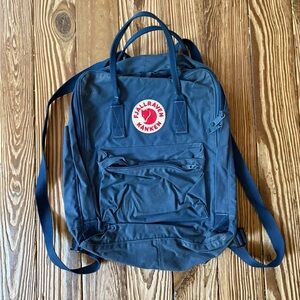 Fjallraven Blue Backpack